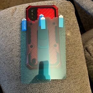 Samsung Galaxy Phone Case w/ Screen Protectors